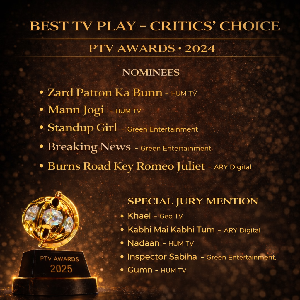 Best TV Play Critics Choice Nominees
