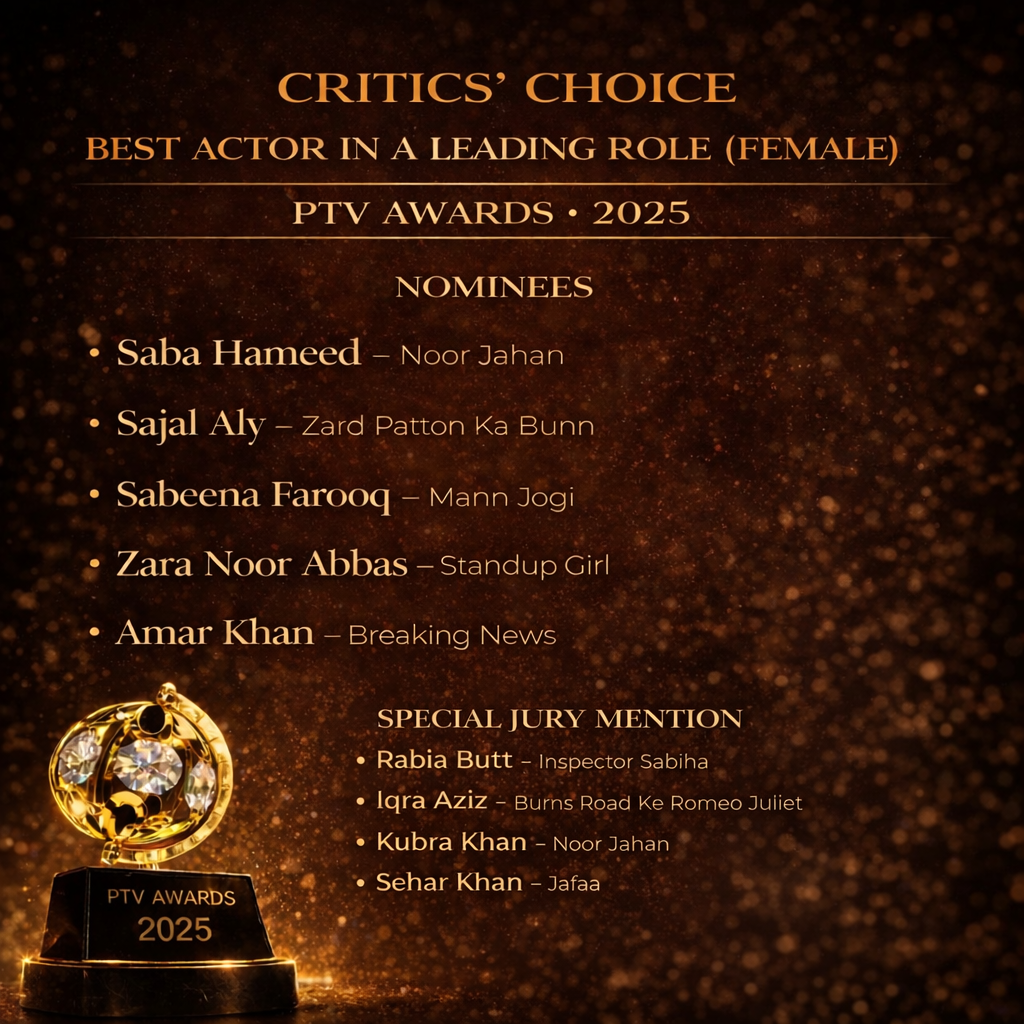 Best Actor Leading Role Female Nominees