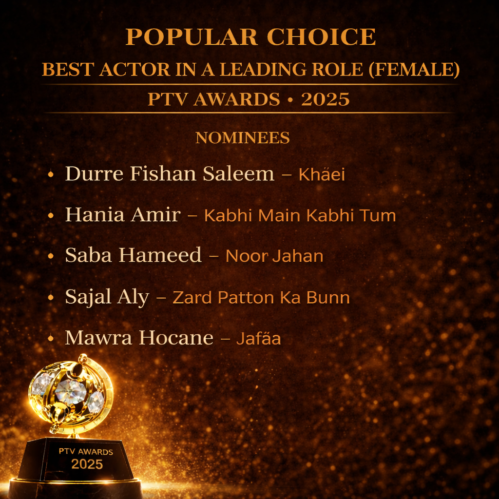 Popular Choice Best Actor Female Nominees