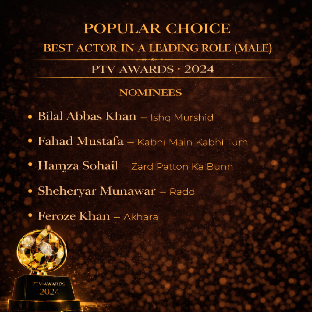 Popular Choice Best Actor Male Nominees