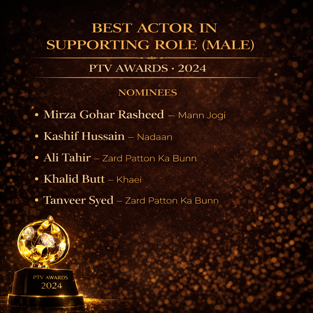 Best Supporting Actor Male